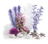 OASE biOrb Decor Set Pink Ocean 30 l für biOrb-Aquarien ab 30 Liter