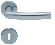 Scoop Drückergarnitur PullBloc Form 1003 Edelstahl matt, Rosette rund