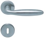 Scoop Drückergarnitur PullBloc Form 1083 Edelstahl matt , Rosette rund