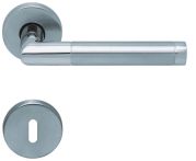 Scoop Drückergarnitur PullBloc Form 1174 Edelstahl matt , Rosette rund