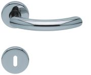 Scoop Drückergarnitur PullBloc Form 1085 Edelstahl poliert , Rosette rund