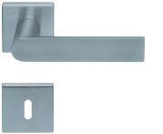 Scoop Drückergarnitur PullBloc Form 1008 Edelstahl matt, Rosette quadratisch