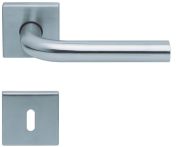 Scoop Drückergarnitur PullBloc Form 1100 Edelstahl matt, Rosette quadratisch