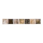HPH Placke Bordüre CERA-MAR braun/beige 3,4x24,8 cm Art. 13396