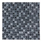 HPH Placke Mosaik 1,5x1,5 BELLINO-1 nero anticato 30x30x0,8 cm Art. 14837