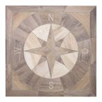 HPH Placke Rosone MAXI-ROSA DEI VENTI WOOD-1 90x90x0,8 cm Art. 15442