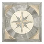 HPH Placke Rosone MAXI-ROSA DEI VENTI WOOD-3 90x90x0,8 cm Art. 15443