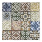 HPH Placke Mosaik Casa PATCHWORK-8 colorato 7,5x7,5 30x30x0,8 cm Art. 15475