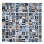 HPH Placke Mosaik Mini PATCHWORK-5 beige/azzurro 2,3x2,3 30x30x0,8 cm Art. 15551
