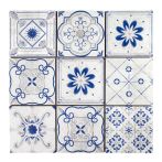 HPH Placke Mosaik Casa DELFT-1 azzurro 10x10 30x30x0,75 cm Art. 15575