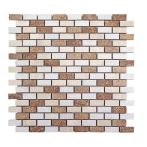 HPH Placke Mosaik BRICK TERRENO bianco/beige/cotto Art. 15601