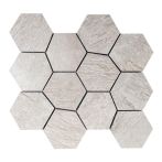 HPH Placke Mosaik ESAGONA-5 Ardesia beige 25,9x22,4x0,9 cm Art. 15605