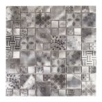 HPH Placke Mosaik TITANIO-1 argento 30x30x0,8cm Art. 15654