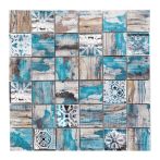 HPH Placke Mosaik Modo SHABBY CHIC-3 verde 4,8x4,8 30x30x0,8cm Art. 15675