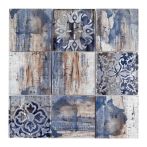HPH Placke Mosaik Maxi SHABBY CHIC-1 azul 10x10 30x30x0,8cm Art. 15683