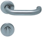Prima Türklinke Indus 1104, Edelstahl matt, Rundrosette