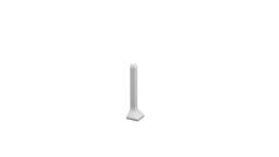 Prinz Aussenecke für Sockelleiste Nr. 371 40mm Alu silber 1 Stück