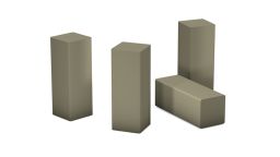 Prinz Eckstäbchen für Sockelleiste Nr. 809 MDF Stein 4 Stück