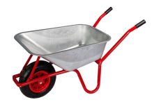 pro-bau-tec Bau- u. Gartenschubkarre 100 Liter Tragkraft 160 Kg Luftrad Kunst.-Felge Kugellager 4.00-8