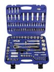 Projahn Steckschlüssel-Koffer 1/4+1/2" 108-tlg. 48-Zahnknarre proficraft