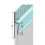 Protektor Nr.: 9056 Traufenbelüftungsprofil Alu