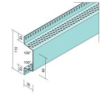 Protektor Nr.: 9363 Omega-Lüftungsprofil Alu