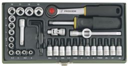 Proxxon Steckschlüsselsatz 1/4 Zoll (36-teilig)