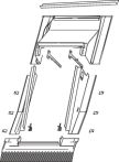 Roto ERA Rx WD 1x1 ZIE AL Aufkeilrahmen (1x1) Ziegel - Aluminium - Maße: 540x780 mm (05/07)