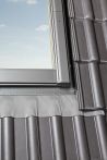 Roto EDW 1x1 AL AV1 Eindeckrahmen (1x1) Ziegel (hohe Ziegel), Wellblech - Aluminium - Maße: 650x1240 mm (065/124)