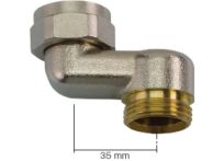 Schlüter BEKOTEC-THERM BTZS35 3/4" S-Anschluss für BTRVTHV2DE