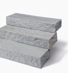 Seltra Blockstufe ATLAS spaltrau 15x35 cm Grau Sandstein