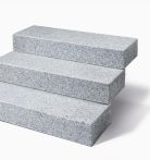 Seltra Blockstufe BRAVO+ geflammt 15x35 cm Blaugrau Granit