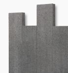 Seltra Palisade IMPALA BLACK satiniert Anthrazit-Schwarz Gabbro