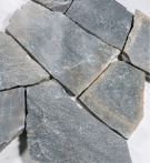 Seltra Polygonalplatte LARA BLAU Stärke: 2-4 cm Dunkelgrau-Blau Calcitmarmor