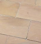 SeltraTerrassenplatte MANDRA CLASSIC satiniert Gelb-Hellbeige Sandstein