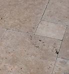 SeltraTerrassenplatte NOCE TOROSA® antik Hellbraun Travertin