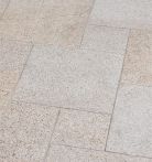 Seltra Terrassenplatte SOL gestockt Gelb-Grau Granit