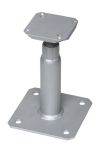 SIMPSON Pfostenträger vz 80/80x130/130x180-240 mm silbergrau matt