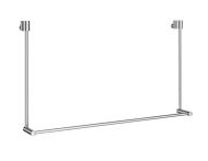 Smedbo Sideline Handtuchhalter für Glasduschwand - DK3101