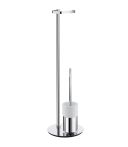 Smedbo Outline Toilettenpapierhalter Standmodell mit WC-Bürste - FK312P