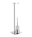 Smedbo Outline Toilettenpapierhalter Standmodell mit WC-Bürste - FK322P