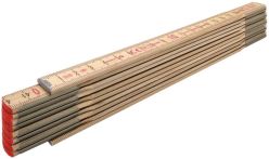 Stabila Gliedermaßstab Holz 607 N-S Holz 2 m - Natur