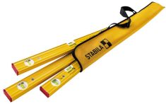Stabila Wasserwaagen PRO Set 80 AS inkl. 120, 60, 30 cm + Tasche