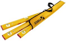 Stabila Wasserwaagen PRO Set 80 ASM inkl. 120, 60, 30 cm + Tasche