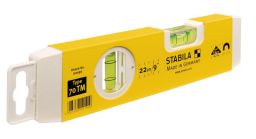 Stabila Wasserwaage 70 TM Torpedowasserwaage 22 cm - zwei Libellen