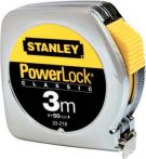 Stanley Bandmass Pwlock PVC-Gehaeuse 3m/12,7mm Art.-Nr.: 0-33-238