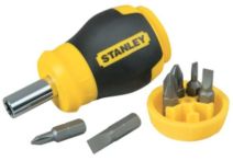 Stanley Bitschraubendreher kurz+6 Bits Art.-Nr.: 0-66-357