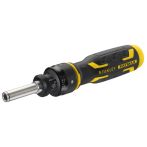 Stanley FATMAX SpeedDrive Schraubendreher mit eingebautem Ratschen-Zahnmechanismus für effizientes Arbeiten