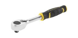 Stanley FATMAX High Perfomance Umschaltknarre, 120 Zähne, mit Bi-Material Griff für Kontrolle und Komfort