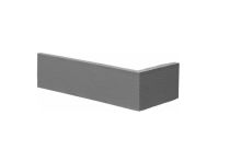 Ströher Klinkerriemchen Winkel KERAVETTE metallic schwarz 24x11,5cm 2640-336